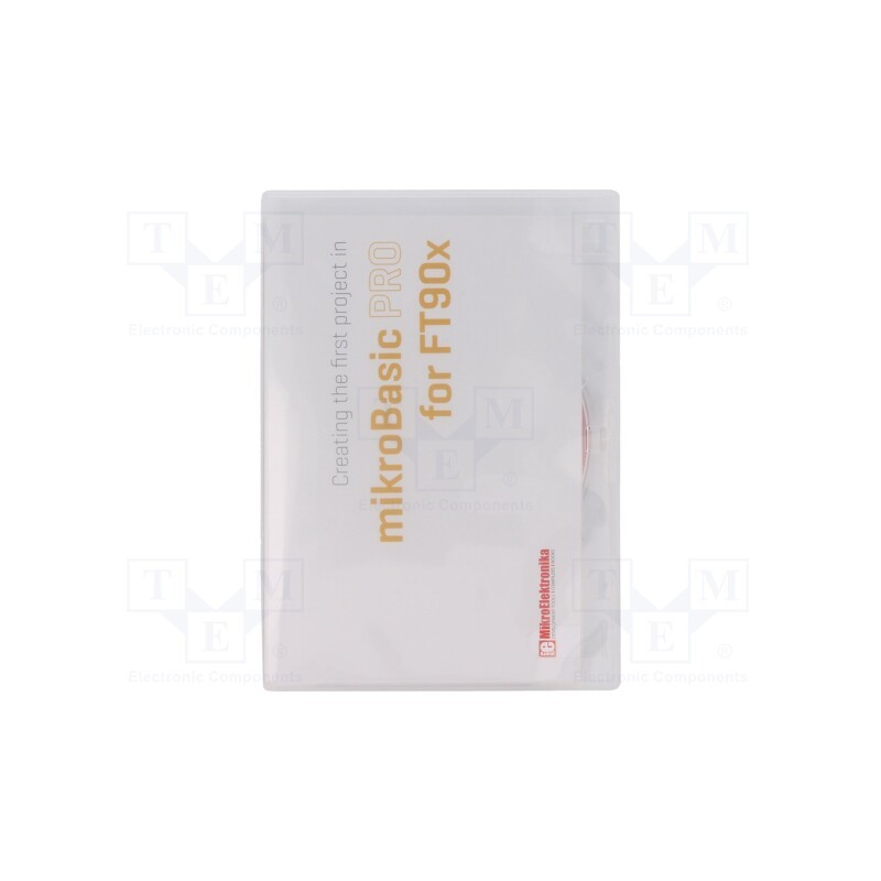 1 pcs x MIKROE - MIKROBASIC PRO FOR FT90X (USB DONGLE) - Compiler, Basic, FT90x, USB key
