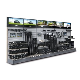 Large cargo securing net for trailers