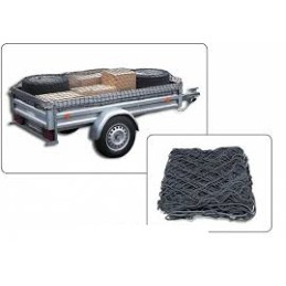 Large cargo securing net for trailers