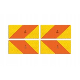 Distinction boards for heavy vehicles