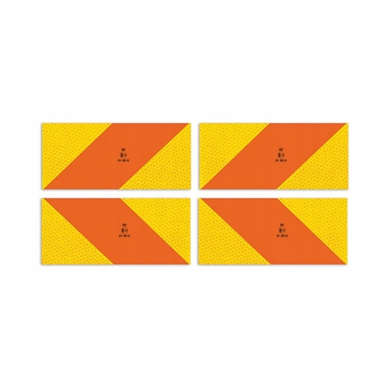 Distinction boards for heavy vehicles