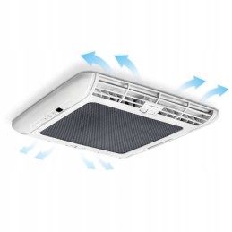 Roof air conditioning with Dometic air diffuser