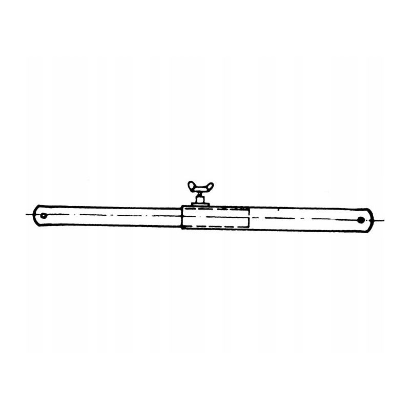 Frame tube for the vestibule oe 22mm 200 280cm