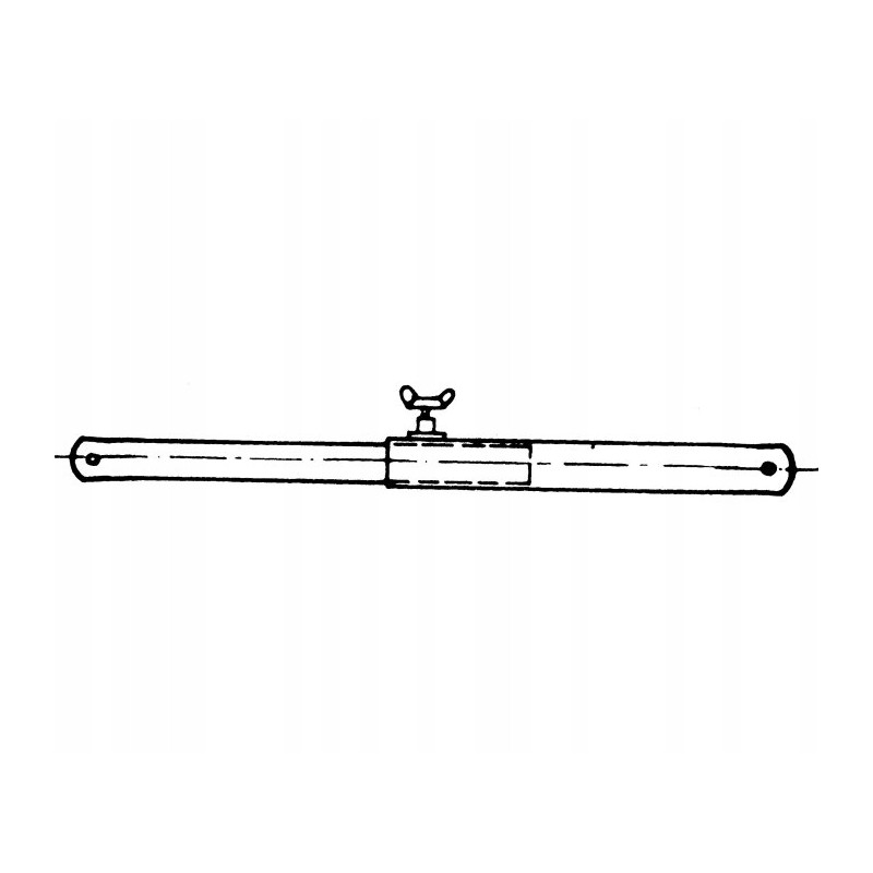 Frame tube for the vestibule, diameter 22mm 200 280cm