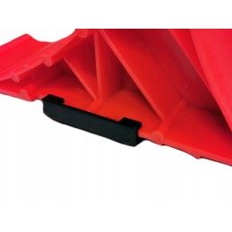 Wedge wheel chocks wheel lock with handle 2 5t