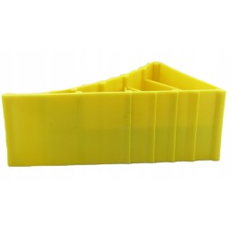 Wedge wheel chocks wheel lock with handle 2 5t