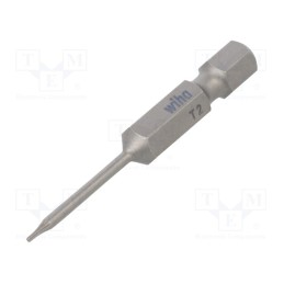 1 pcs x WIHA - 39185 - Screwdriver bit, Torx®, TX02, Overall len: 50mm, PROFESSIONAL