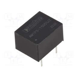 1 pcs x AIMTEC - AM1PS-1505SJZ - Converter: DC/DC, 1W, Uin: 13.5÷16.5V, Uout: 5VDC, Iout: 200mA, DIP8