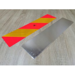 Reflective information warning board, 2 pcs