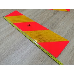Reflective information warning board, 2 pcs
