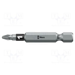 1 pcs x WERA - 5059920001 - Screwdriver bit, Pozidriv®, PZ1, Overall len: 50mm, BiTorsion