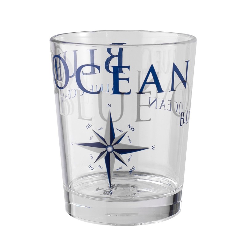 Brunner blue ocean melamine glass 300ml