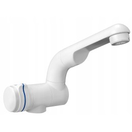 Compact faucet, mixer tap, spout without electric switch