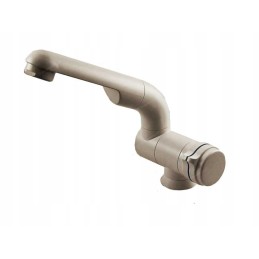 Compact faucet, mixer tap, spout without electric switch
