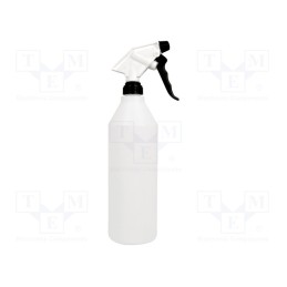 1 pcs x MESTO - 3111PD - Trigger sprayer, for alcohols,for alkalis, plastic, 1l