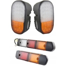 Set of front and rear lights toyota 7 8fg fd