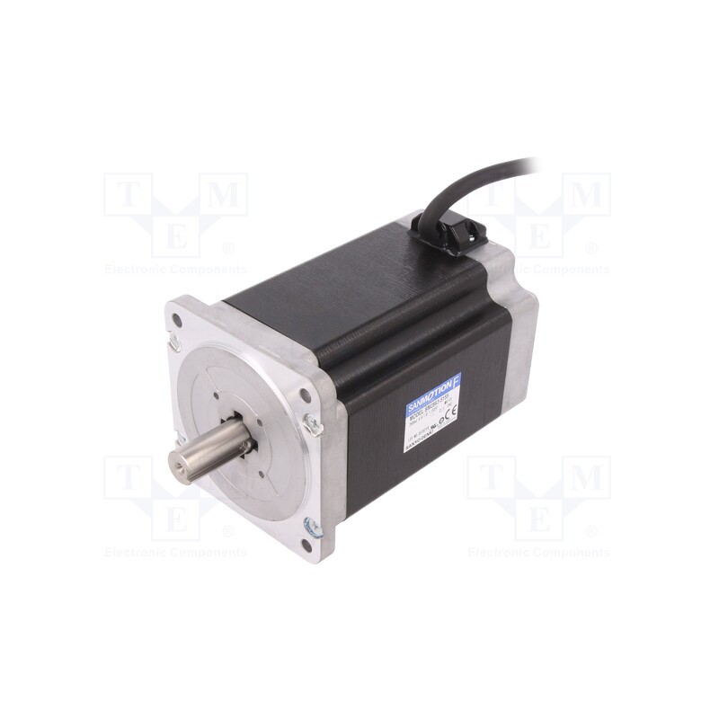 1 pcs x SANYO DENKI - SM2863-5155 - Motor: AC, 75÷325VAC, step 1,8°, 9.2Nm, 4A, 85.5x85.5x127mm