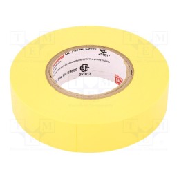 1 rol x PLYMOUTH - - - Tape: electrical insulating, W: 19mm, L: 20m, Thk: 0.18mm, grey, 260%