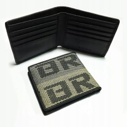 Racing bride wallet yellow and gray