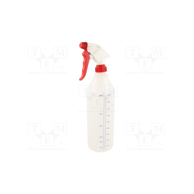 1 pcs x MESTO - 3111P - Trigger sprayer, to acids, plastic, 1l