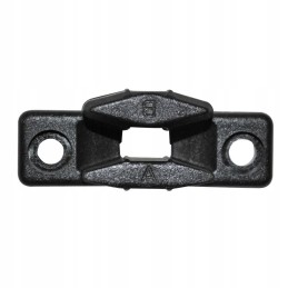 Polyplactic window handle lock clip