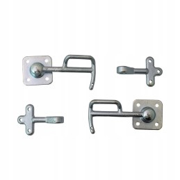 A set of locks for hooks and bolts for the left and right sides of the trailer