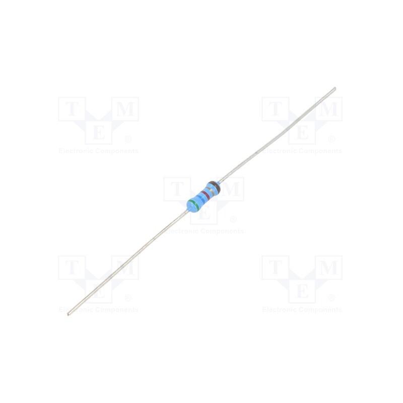 10 pcs x VISHAY - MRS25000C5629FCT00 - Resistor: thin film, THT, 56.2Ω, 600mW, ±1%, Ø2.5x6.5mm, 50ppm/°C
