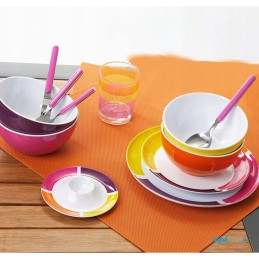 Melamine glass Brunner Spectrum Flame 300 ml