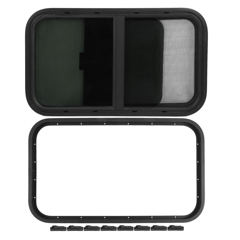 Sliding window for a caravan