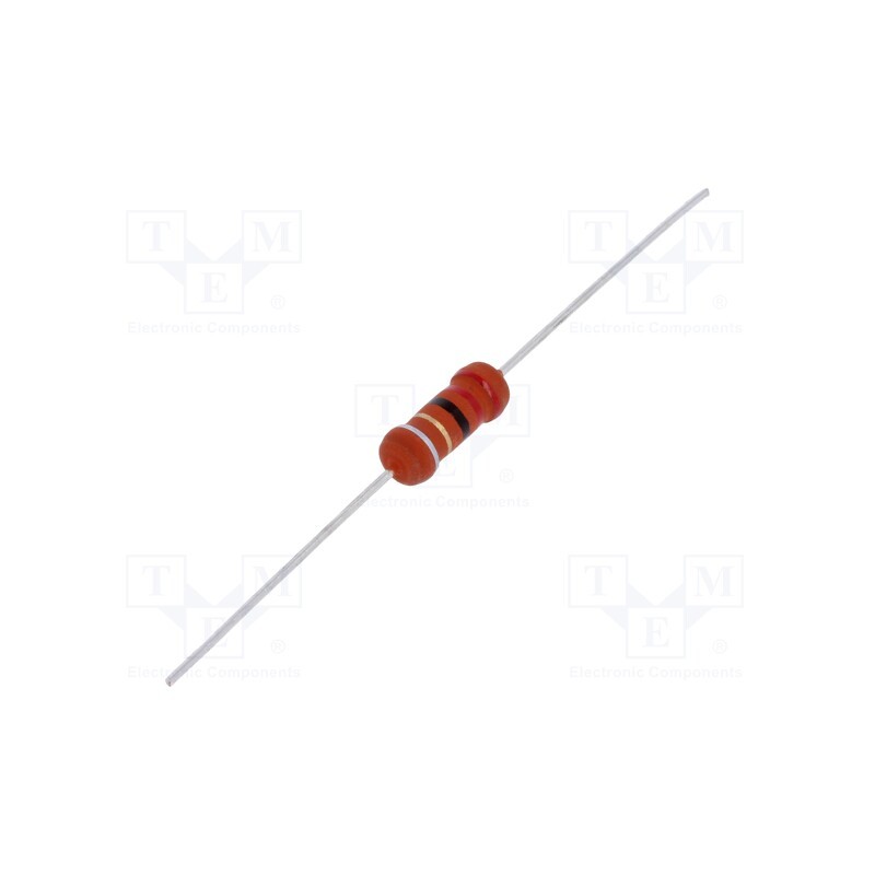10 pcs x ROYAL OHM - FRN02WK0220A10 - Resistor: metal film, fusible, THT, 22Ω, 2W, ±10%, Ø5x12mm, axial