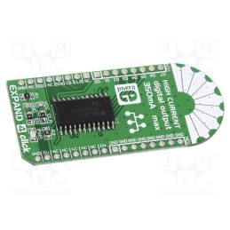 1 pcs x MIKROE - EXPAND 4 CLICK - Click board, port expander, SPI, TPCIC6A595, prototype board
