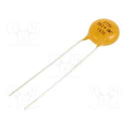 10 pcs x VISHAY - VDRS07H275BSE - Varistor: metal-oxide, THT, 275VAC, 350VDC, 430V, 1.2kA