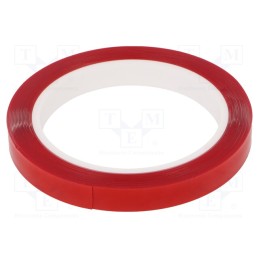 1 rol x - 7005 AKRYLOWA 0.5MM 12MM-5.5M - Tape: fixing, W: 12mm, L: 5.5m, Thk: 0.5mm, double-sided, acrylic