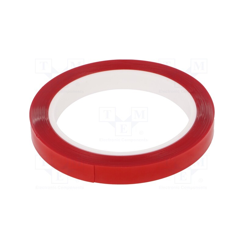 1 rol x - 7005 AKRYLOWA 0.5MM 12MM-5.5M - Tape: fixing, W: 12mm, L: 5.5m, Thk: 0.5mm, double-sided, acrylic