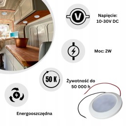 LED ceiling lamp 12v 24v waterproof spot furniture for a boat camper