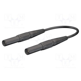 1 pcs x STu00c4UBLI - 66.9013-05021 - Test lead, 19A, banana plug 4mm,both sides, insulated, Len: 0.5m