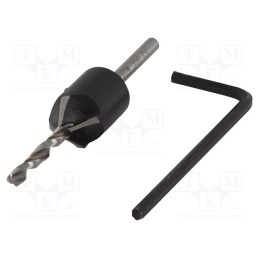 1 pcs x WOLFCRAFT - 2498000 - Screw starter, Ø: 3.2mm, Ø: 3.2÷12mm, wood,chipboard,plastic