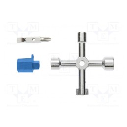 1 pcs x Hu00d6GERT TECHNIK - HT1W760 - Wrench, for control cabinets