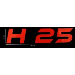 Linde h25 pictogram stickers set