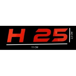 Linde h25 pictogram stickers set