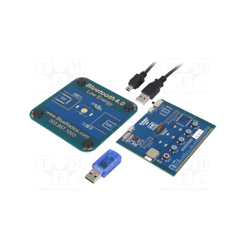 1 pcs x PANASONIC - ENW89820AY2F - Dev.kit: Bluetooth Low Energy, SMA,USB A, prototype board x2