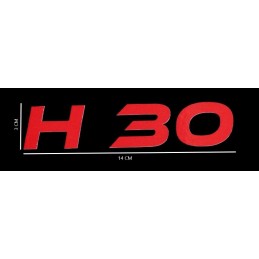 Linde h30 pictogram stickers set