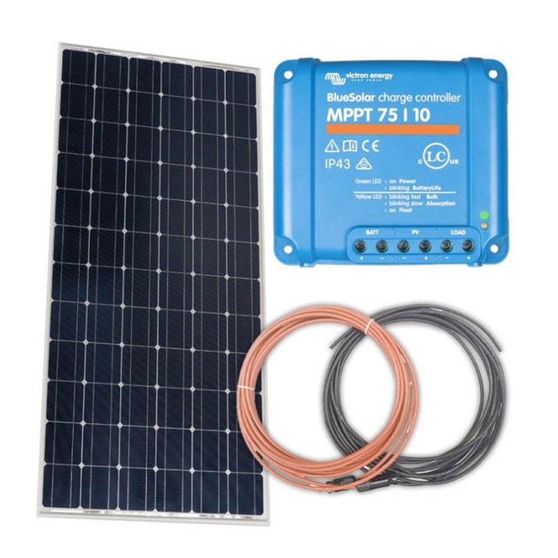 Solar kit for a solar 175w MPPT Victron camper