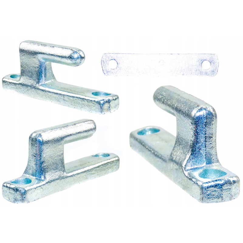 Hinge pin truck trailer semi-trailer side