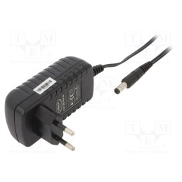 1 pcs x CELLEVIA POWER - CLW-1505-W2E-EB25 - Power supply: switched-mode, plug, 5VDC, 3A, 15W, Plug: EU, 82%