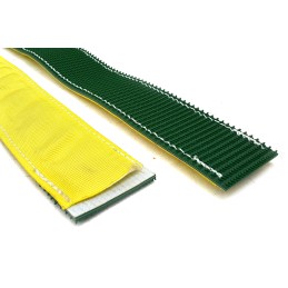 Protective sleeve with grass for a tow truck belt
