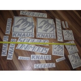 Stickers decal knaus sudowind set camping