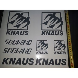 Knaus sticker set sudowind trailer stickers