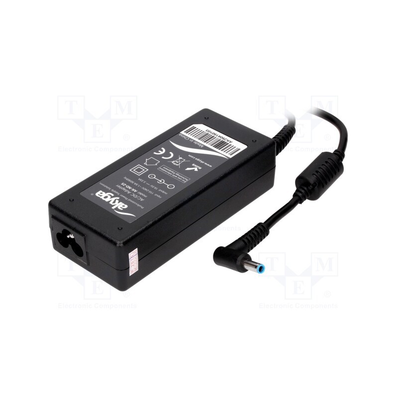 1 pcs x AKYGA - CPSUNOTAKY-07388 - Power supply: switched-mode, 19.5VDC, 3.33A, Out: 4,5/3,0, 65W