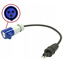 Cee connection ch extension adapter 230v 0 3m